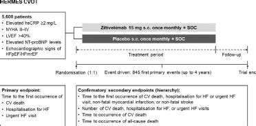 HERMES: Effects of Ziltivekimab Versus Placebo on Morbidity .